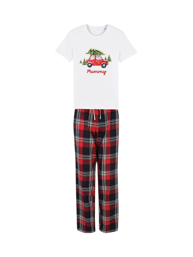 Personalised Christmas Car Pyjamas by Koko Blossom - Image 2 of 3