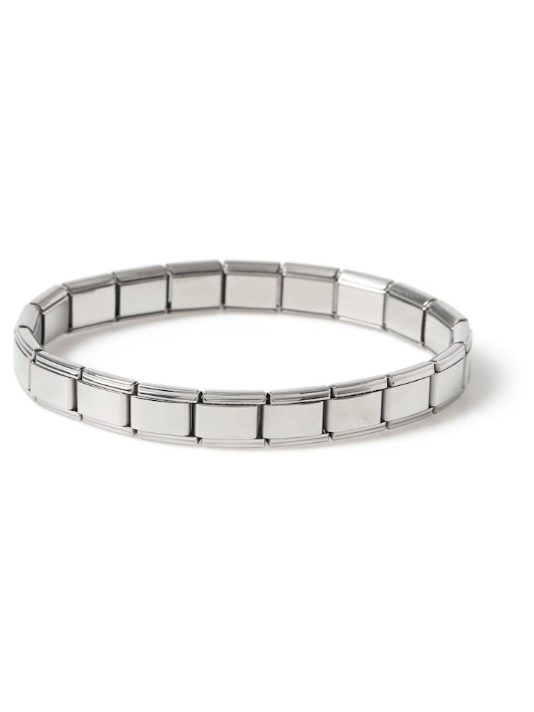 DCK Mens Silver Tone Stainless Steel Stretch Bracelet - Image 1 of 2 DCK Mens Silver Tone Stainless Steel Stretch Bracelet - Image 1 of 2