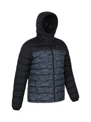 Schwarz - Mountain Warehouse Seasons II Mens Water Resistant Padded Jacket - Bild 2 von 5