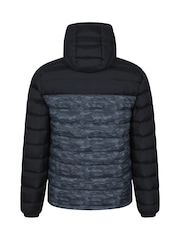 Gris/Noir - Mountain Warehouse Seasons II Water Resistant Padded Jacket - Image 7 de 9
