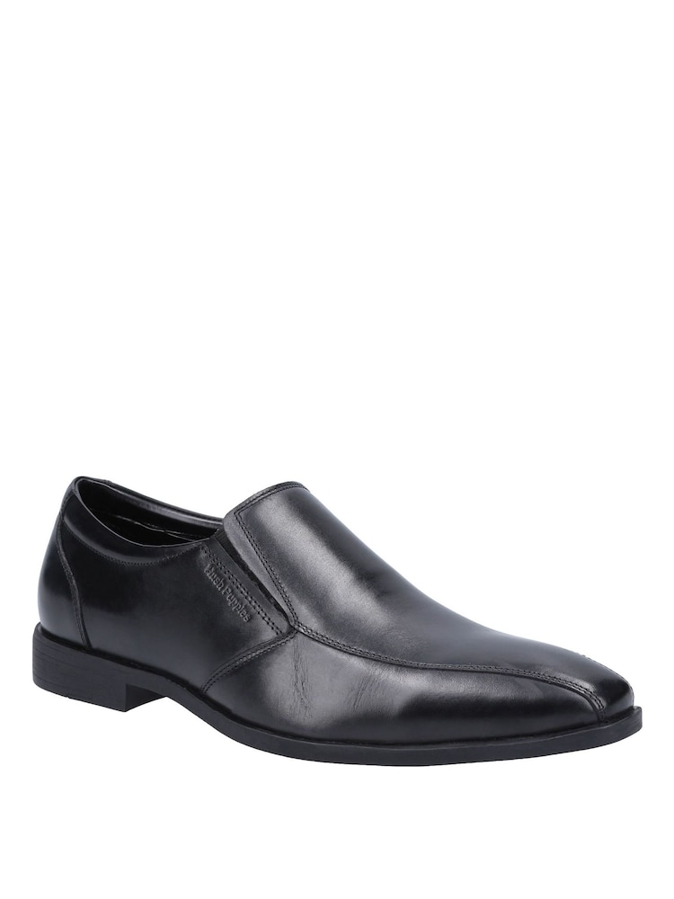 Hush Puppies Black Ellis School Shoe - Image 2 of 3 Hush Puppies Black Ellis School Shoe - Image 2 of 3