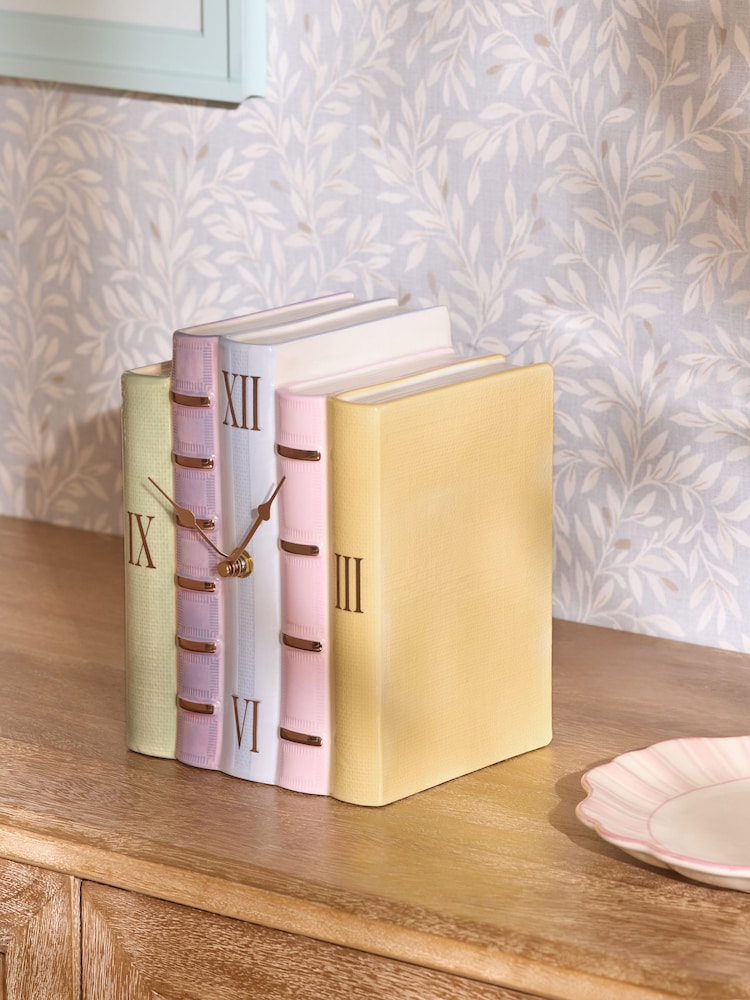 Multi Book Clock - Image 1 of 4 Multi Book Clock - Image 1 of 4