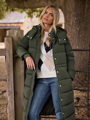 M&Co Green Petite Mid Length Coat - Image 3 of 5