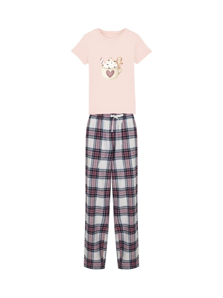 Personalised Christmas Gingerbread Pyjamas by Koko Blossom - Image 2 of 2
