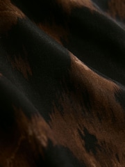 Animal - Satin-Hose mit Taillenband und weitem Bein - Bild 8 von 8