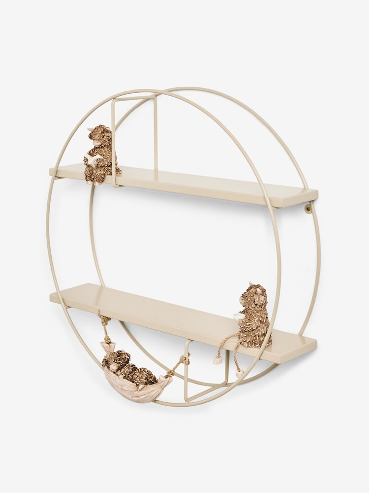 Hamish The Highland Cow 3D Round Display Shelf - 2의 이미지 1
