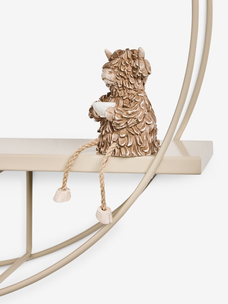 Hamish The Highland Cow 3D Round Display Shelf - 2의 이미지 2