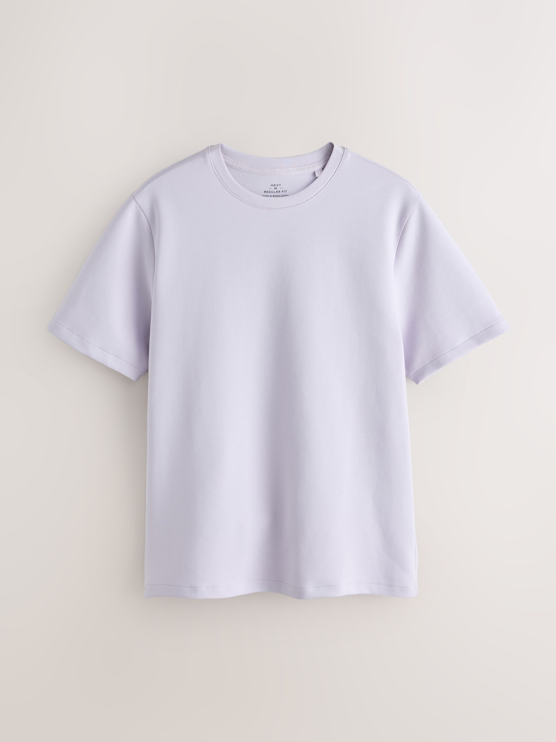 Buy Lilac Purple Regular Fit Motionflex Soft Heavyweight T-Shirt