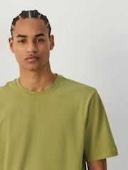 Vert - Coupe ample - T-shirt épais - Image 3 de 6