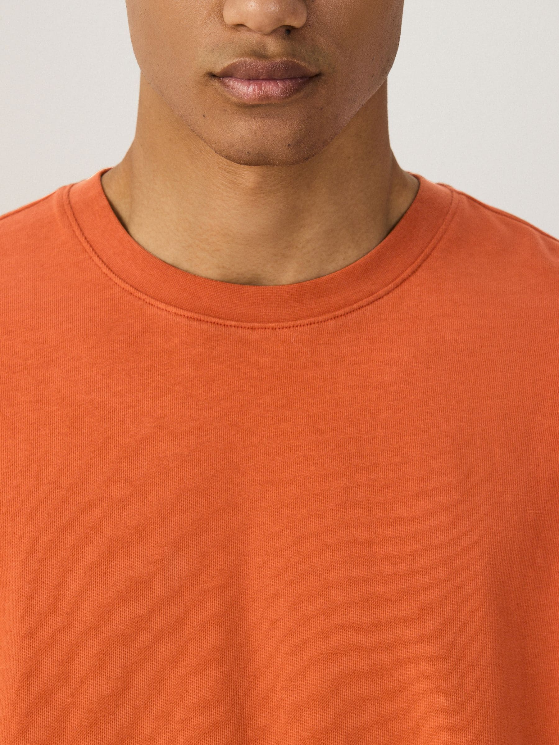 Buy Orange Relaxed Fit Heavyweight T-Shirt from Next Norway