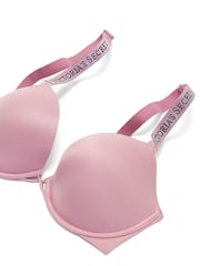 Victoria's Secret Dusk Rose Pink Push Up Shine Strap Bra - Image 3 of 3