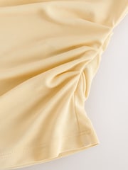 Butter Yellow N. Premium Sleeveless Drape Top - Image 6 of 7