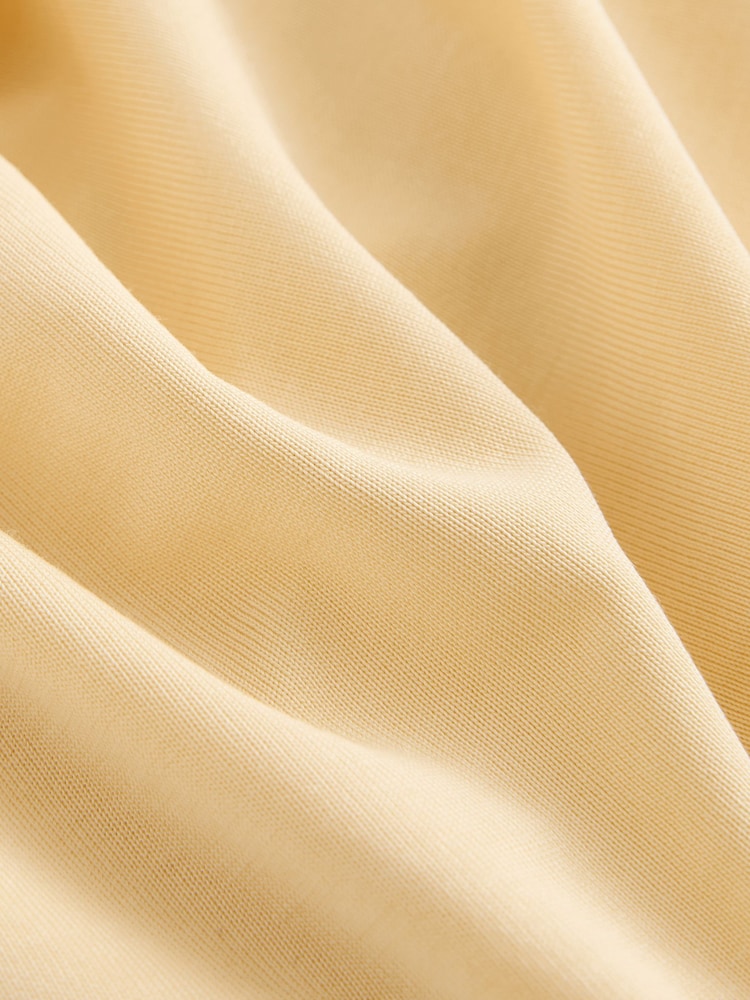 Butter Yellow N. Premium Sleeveless Drape Top - Image 7 of 7 Butter Yellow N. Premium Sleeveless Drape Top - Image 7 of 7