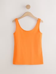 Green/Berry/Pink/Orange/Yellow Thick Strap Vest 5 pack - Image 3 of 8