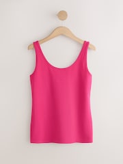 Green/Berry/Pink/Orange/Yellow Thick Strap Vest 5 pack - Image 5 of 8