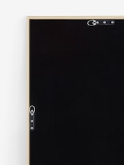 Gold Silver Thatched Effect Wall Mirror - Image 5 of 5