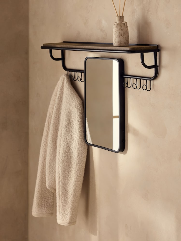Bronx Hallway Wall Mirror and Shelf - Bild 1 av 4 Bronx Hallway Wall Mirror and Shelf - Bild 1 av 4