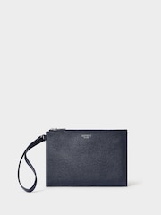 Osprey London The Core Large Leather Black Pouch - Image 1 of 5