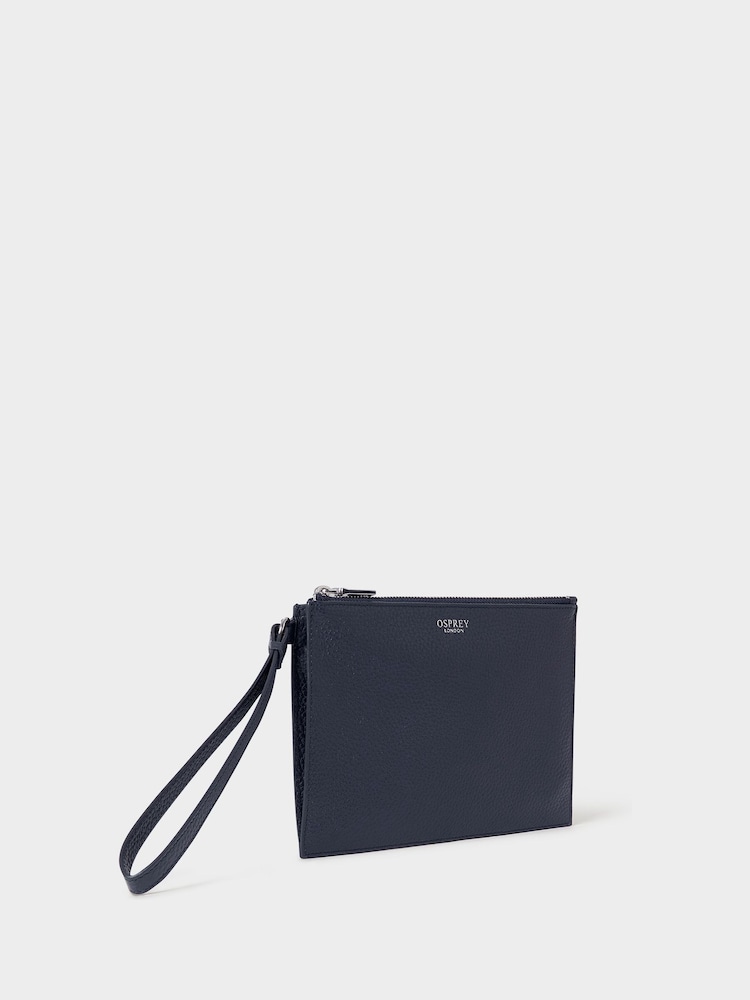 Osprey London The Core Large Leather Black Pouch - Image 2 of 5 Osprey London The Core Large Leather Black Pouch - Image 2 of 5