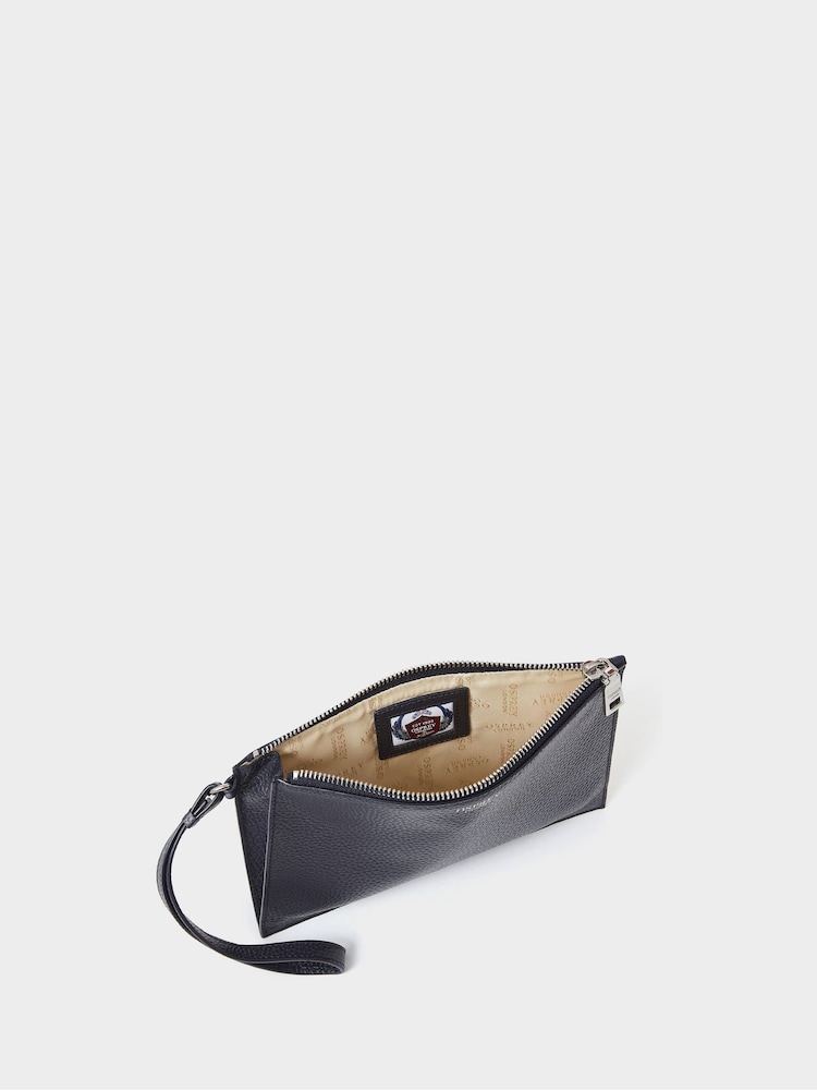 Osprey London The Core Large Leather Black Pouch - Image 5 of 5