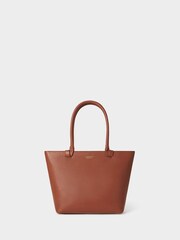 Braun - Osprey London Red The Collier Leather Tote Bag - Bild 1 von 5