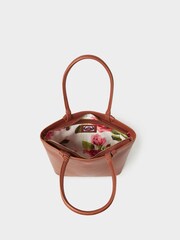 Braun - Osprey London Red The Collier Leather Tote Bag - Bild 5 von 5