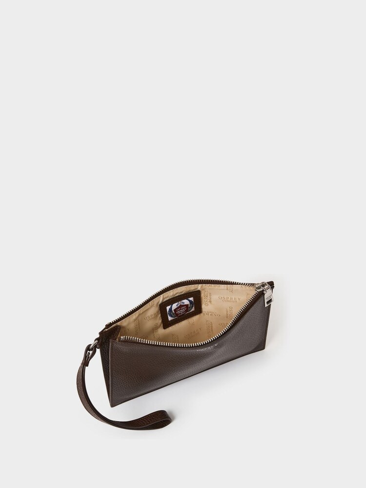 Osprey London The Core Large Leather Black Pouch - Image 5 of 5 Osprey London The Core Large Leather Black Pouch - Image 5 of 5