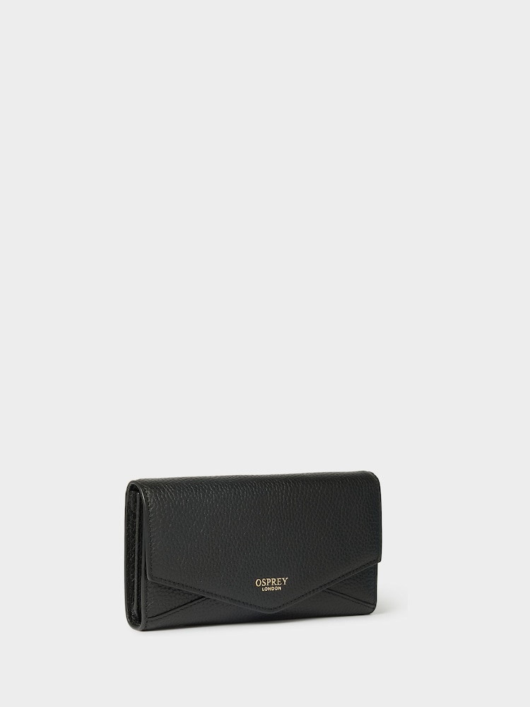 Osprey London Red The Core Medium Leather Matinee Purse - Image 2 of 5