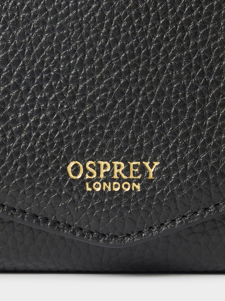 Osprey London Red The Core Medium Leather Matinee Purse - Image 5 of 5