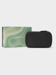 Schwarz - Osprey London Green The Compass Leather Travel Manager - Bild 1 von 5