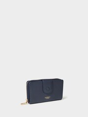 Osprey London The Core Medium Leather Popper Matinee Brown Purse - Image 2 of 5