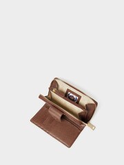 Osprey London The Core Medium Leather Popper Matinee Brown Purse - Image 4 of 5
