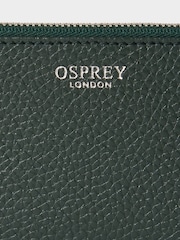 Osprey London Green The Core Small Leather Card Pouch - Image 4 of 5