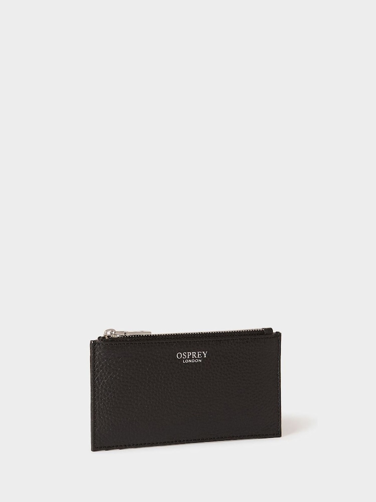 Osprey London Green The Core Small Leather Card Pouch - Image 2 of 4
