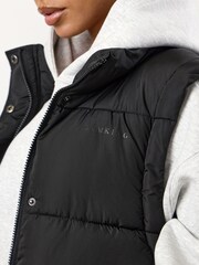 Gym King Black Longline Gilet - Image 4 of 4