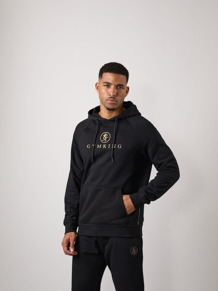Gym King Black Pro Logo Hoodie - Image 1 of 4