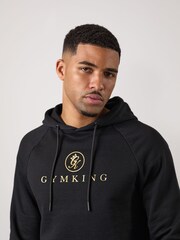 Gym King Black Pro Logo Hoodie - Image 3 of 4
