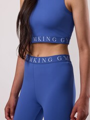 Gym King Blue Impact Leggings - Image 4 of 4