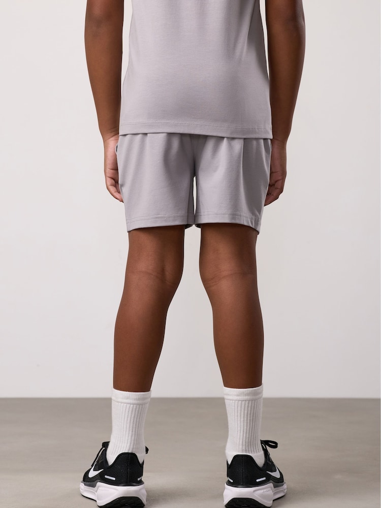 Gym King Grey Pro Jersey Shorts - Image 2 of 4 Gym King Grey Pro Jersey Shorts - Image 2 of 4