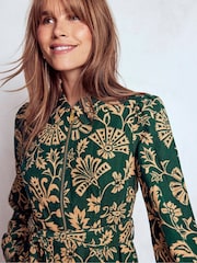 Boden Green Adelaide Zip Cord Midi Dress - Image 2 of 5