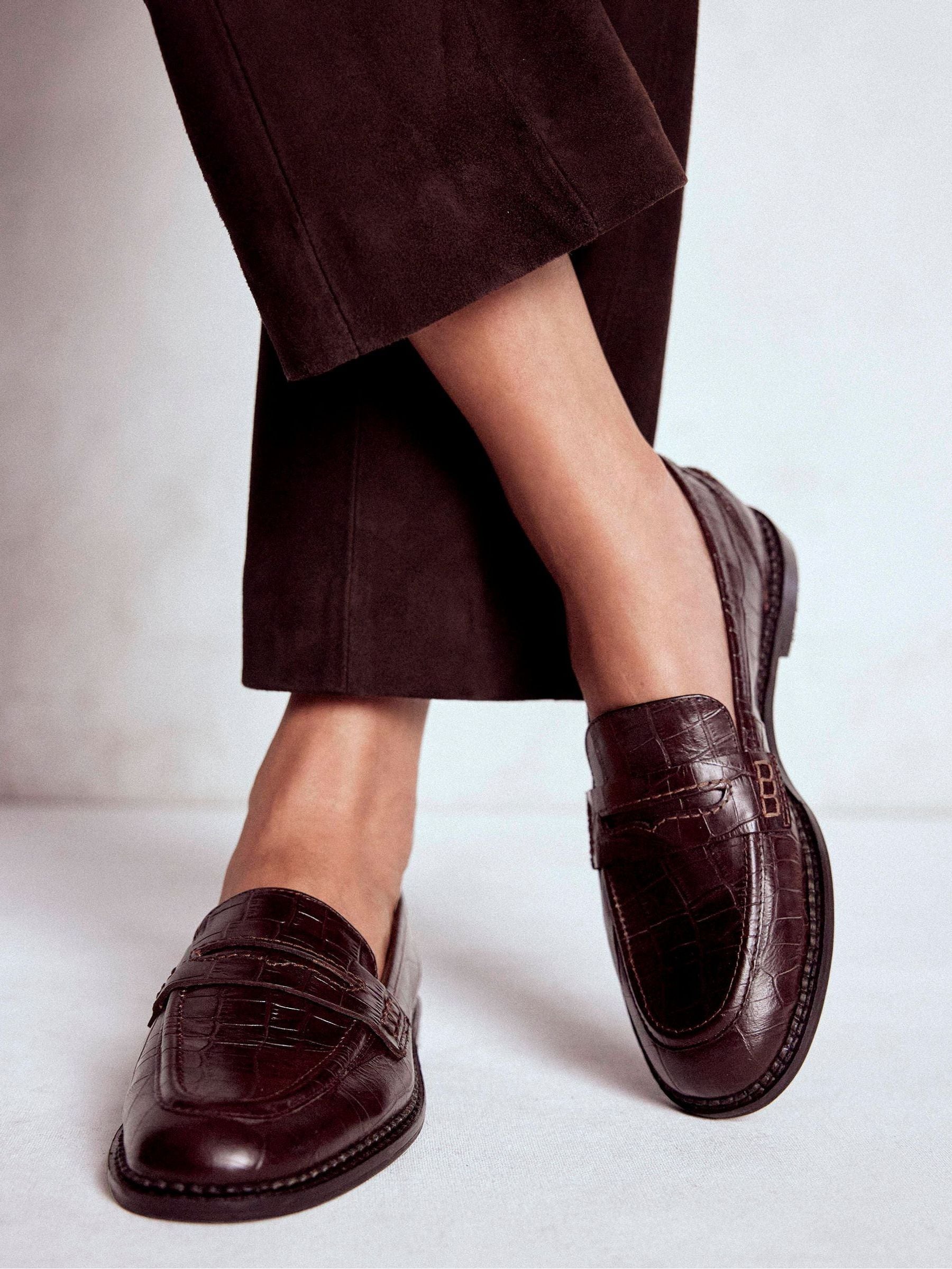 Buy Boden Red Nya Penny Loafers from Next South Africa