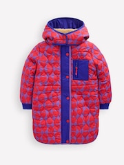 Boden Purple Cosy Longline Coat - Image 1 of 5