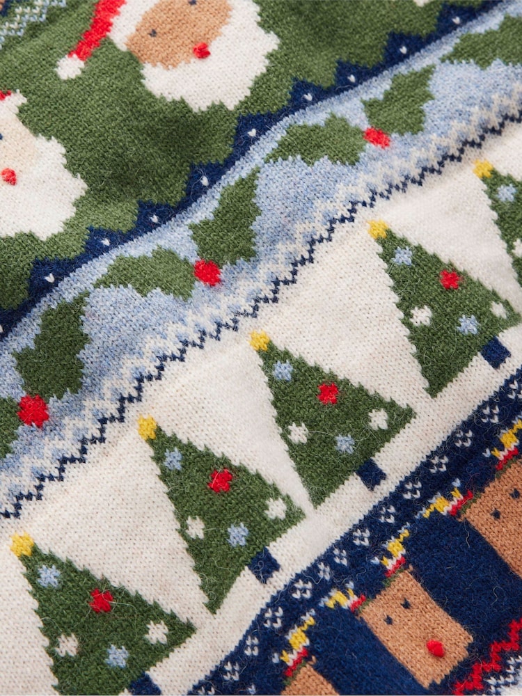 Boden Blue Edie Fair Isle Jumper - Image 6 of 6 Boden Blue Edie Fair Isle Jumper - Image 6 of 6