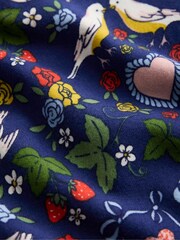Boden Blue Posie Long Sleeve Jersey Dress - Image 3 of 3