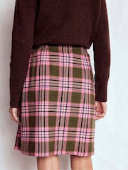 Boden Green Helen Wool Kilt Skirt - Image 2 of 6