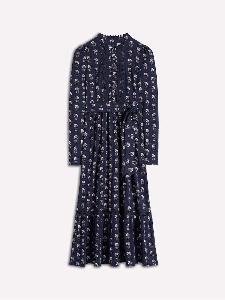 Boden Blue Edwina Jersey Shirt Dress - Image 5 of 5
