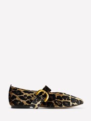 Boden Animal Kylie Buckle Mary Janes Flats - Image 4 of 7