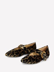Boden Animal Kylie Buckle Mary Janes Flats - Image 5 of 7