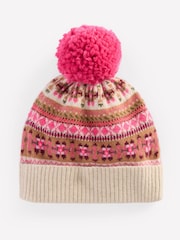 Boden Edie Fair Isle Beanie - Imagen 1 de 3