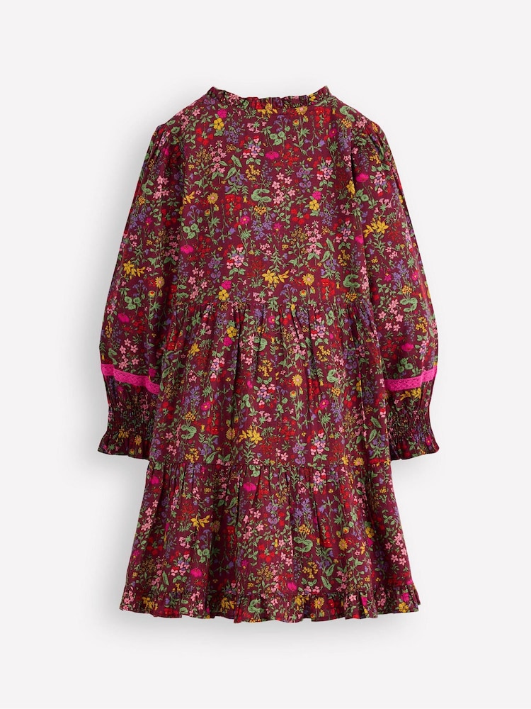 Boden Lace Detail Woven Dress - صورة 2 من 3